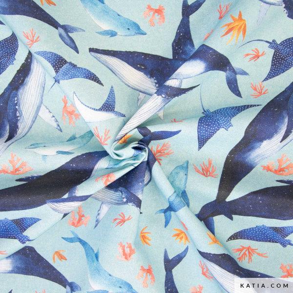 Canvas Dekodruck Unterwasser